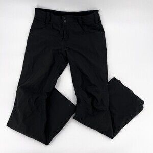 Aperture Pants Mens Small 29"  Black Snow Pants Waterproof Outdoor Adjustable